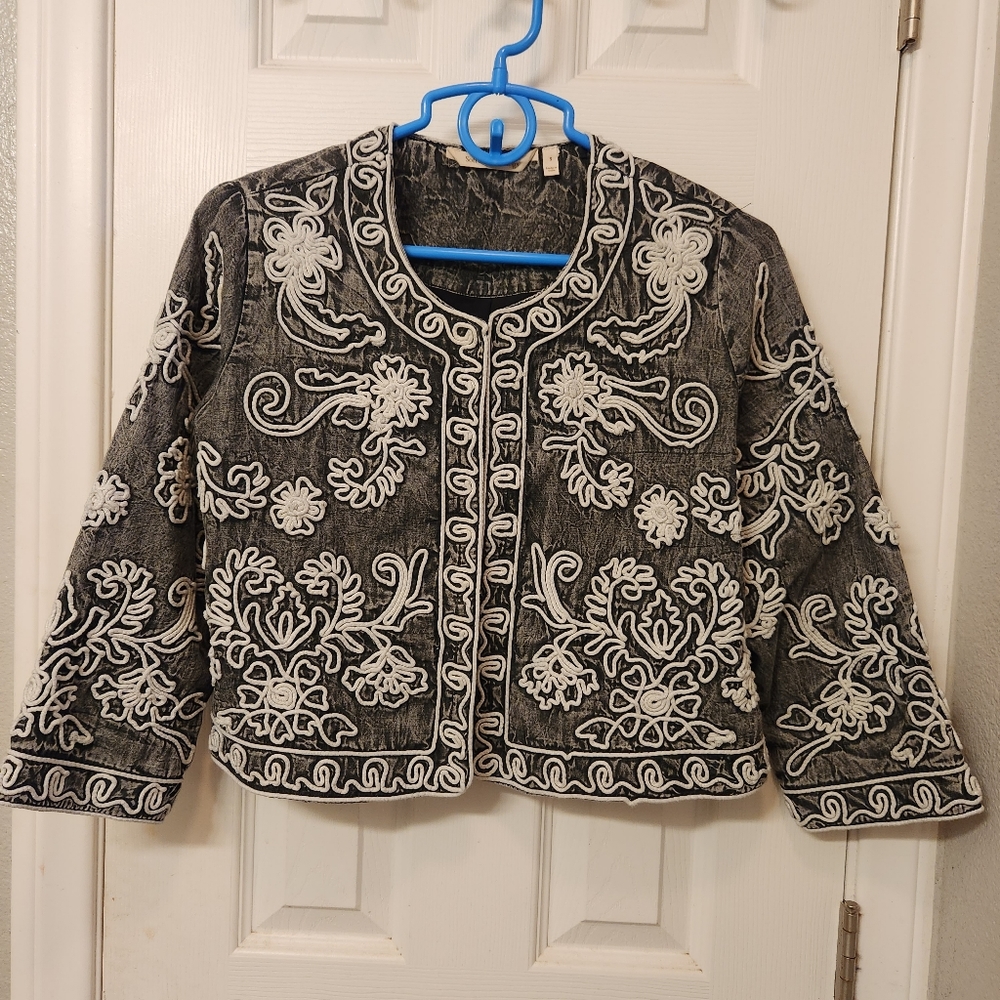 Soft surroundings bolero jacket size s